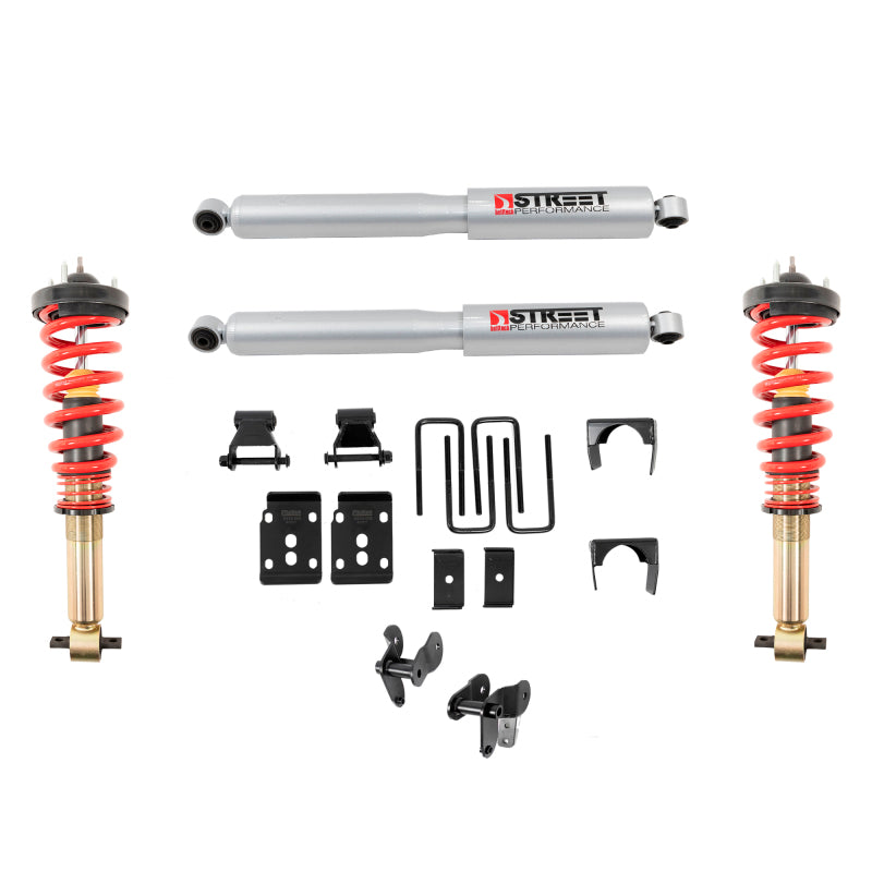 Belltech 2021+ Ford F-150 4WD Performance Coilover Kit - eliteracefab.com