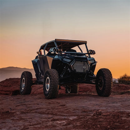 Rigid Industries Revolve 40in Bar w/Amber Trim Ring Rigid Industries