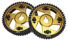 Load image into Gallery viewer, Brian Crower Adjustable Cam Gears ARP Fastener Bolts Pair Gold Toyota 2JZGTE - eliteracefab.com