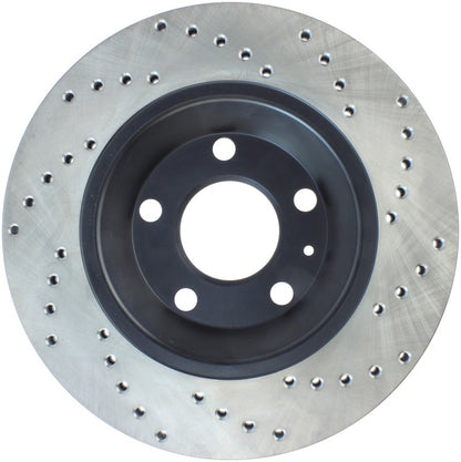 StopTech 04-09 Audi S4 Rear Right Drilled Rotor Stoptech