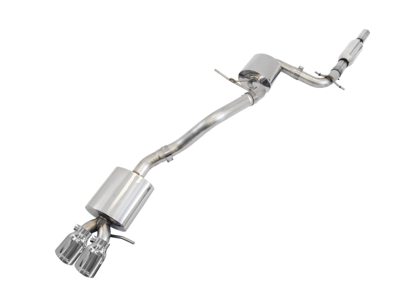 AWE Tuning Mk5 Jetta Mk6 Sportwagen 2.5L Touring Edition Exhaust - Polished Silver Tips AWE Tuning