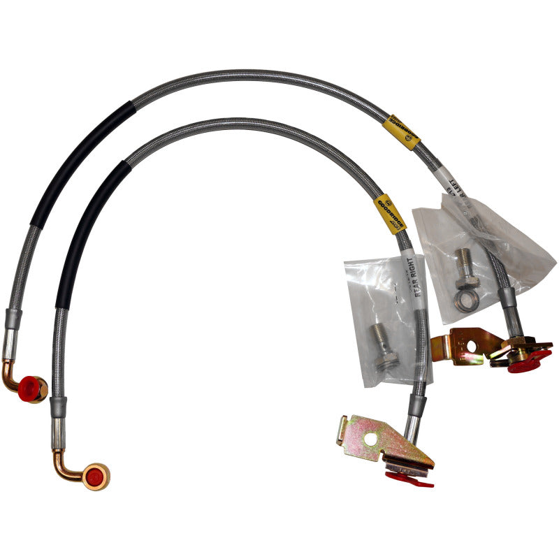 Rancho 07-16 Jeep Wrangler Rear Brake Lines Rancho