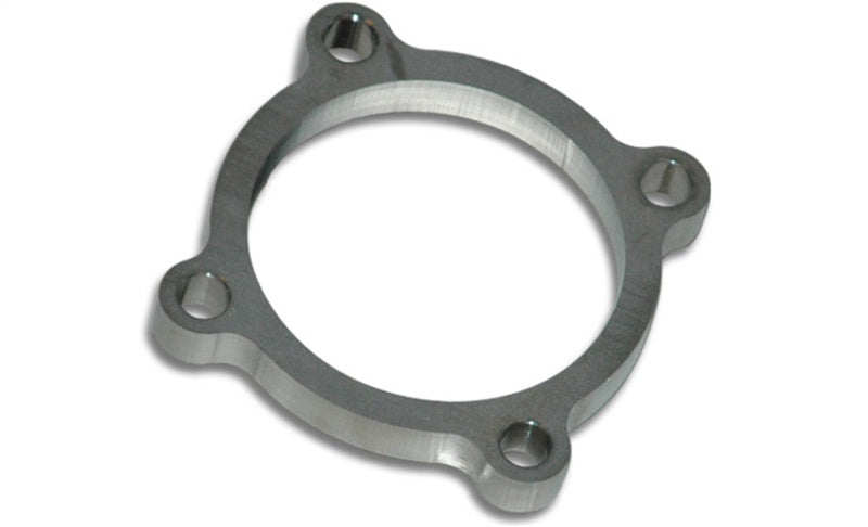Vibrant GT series / T3 Discharge Flange (4 Bolt) with 3in Inlet ID Mild Steel 1/2in Thick - eliteracefab.com