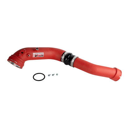 16-20 BMW L6-3.0L/ Turbo/ Twin Turbo/L4-2.0L/ L6-2.5L Wrinkle Red Turbo SES Intercooler Pipes - eliteracefab.com