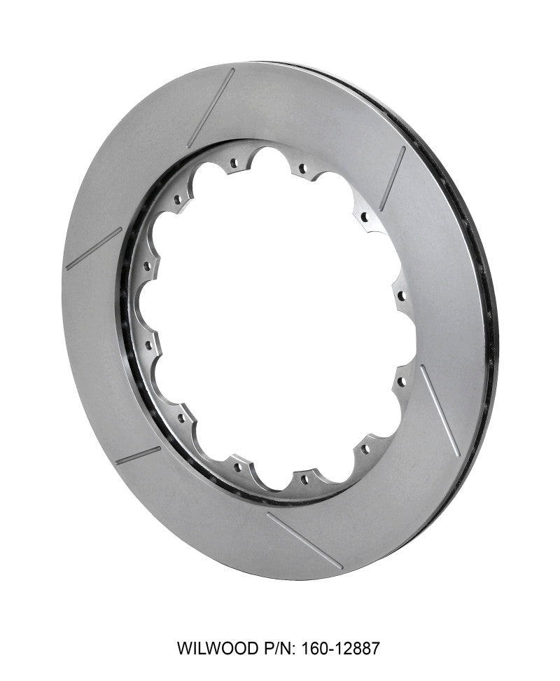 Wilwood Rotor-GTS36 Vented Iron-LH 14.00 x .760 - 12 on 8.75in Wilwood