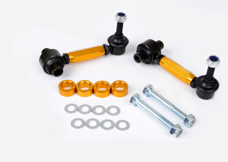 Whiteline 08-13 Subaru Forester SH Rear Sway Bar Link Assembly - Pair - eliteracefab.com