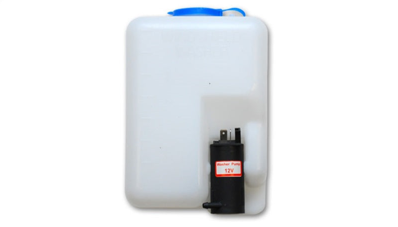 Vibrant Windshield Washer Bottle Repl Kit 1.2L bottle incl bottle ele pump mounting bracket hose - eliteracefab.com