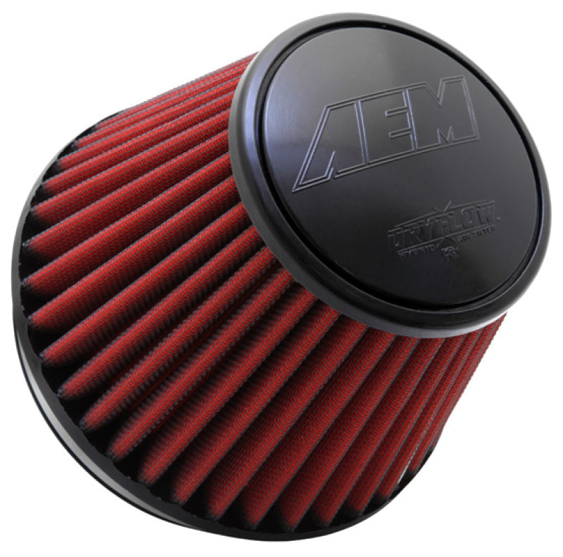 AEM Dryflow 6in. X 6in. Round Tapered Air Filter - eliteracefab.com