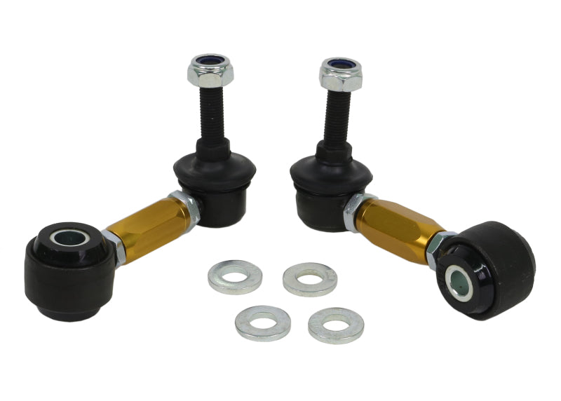 Whiteline 90-97 Mazda Miata Adjustable Front Sway Bar Links - eliteracefab.com