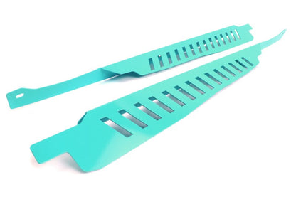 Perrin 08-14 Subaru WRX/STI Fender Shroud Set - Hyper Teal - eliteracefab.com