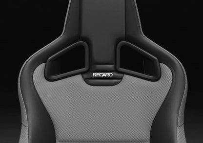 Recaro Cross Sportster ORV Passenger Seat - Black Vinyl/Grey Vinyl