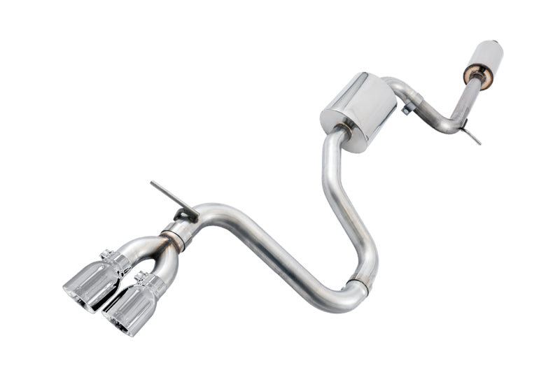 AWE Tuning VW MK7 Golf 1.8T Touring Edition Exhaust w/Chrome Silver Tips (90mm) AWE Tuning