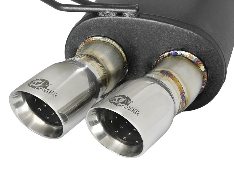 aFe MACH Force-Xp 2-1/2in 304 SS Cat-Back Exhaust w/Polished Tips 05-08 BMW Z4 M Coupe (E86) L6 3.2L aFe