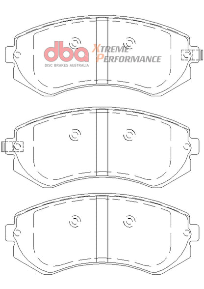 DBA Extreme Performance Front Brake Pads - DB1148XP DBA