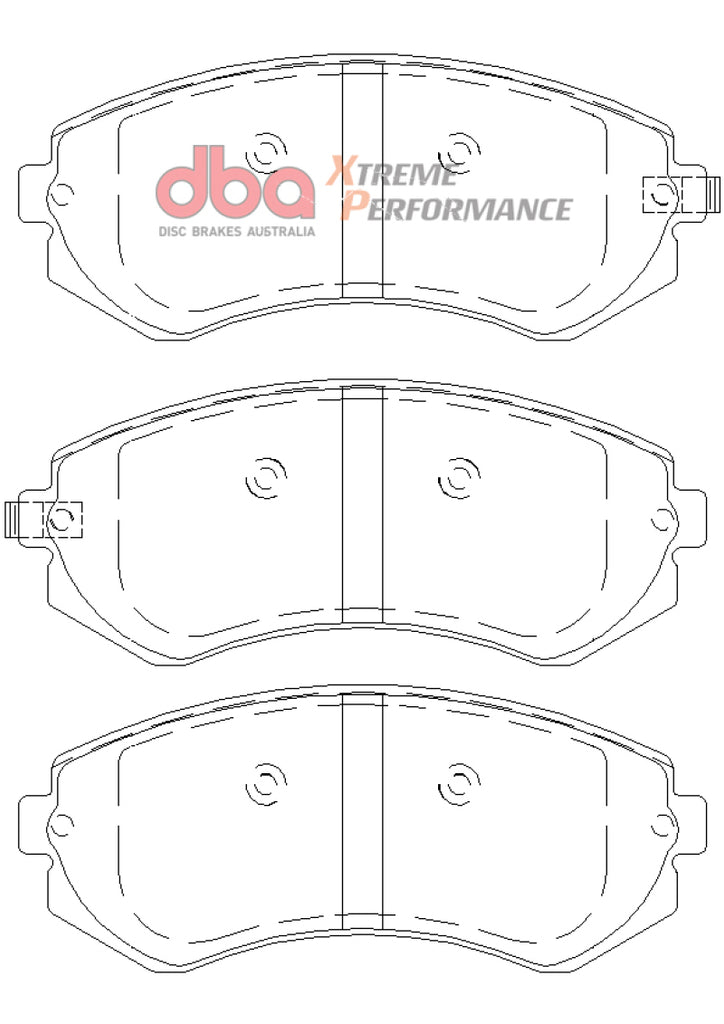 DBA Extreme Performance Front Brake Pads - DB1148XP