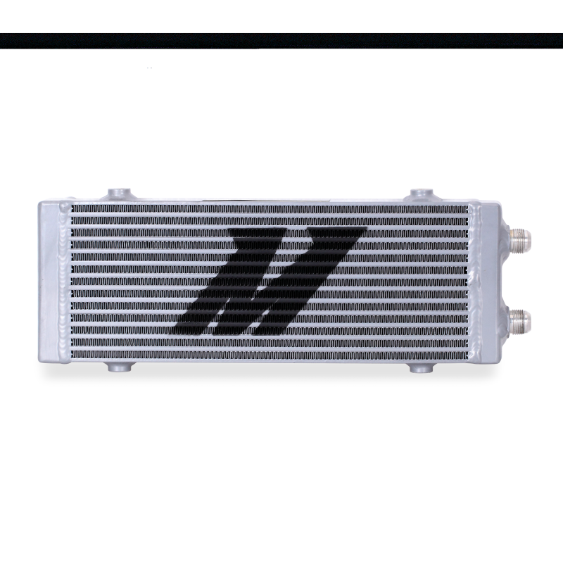 Mishimoto Universal Medium Bar and Plate Dual Pass Silver Oil Cooler - eliteracefab.com