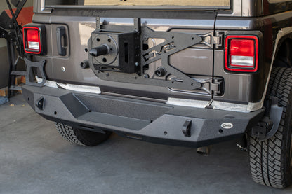 DV8 Offroad 2018+ Jeep Wrangler JL Tailgate Mounted Tire Carrier - eliteracefab.com