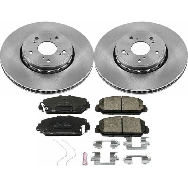 Power Stop 2016 Acura ILX Front Autospecialty Brake Kit - eliteracefab.com