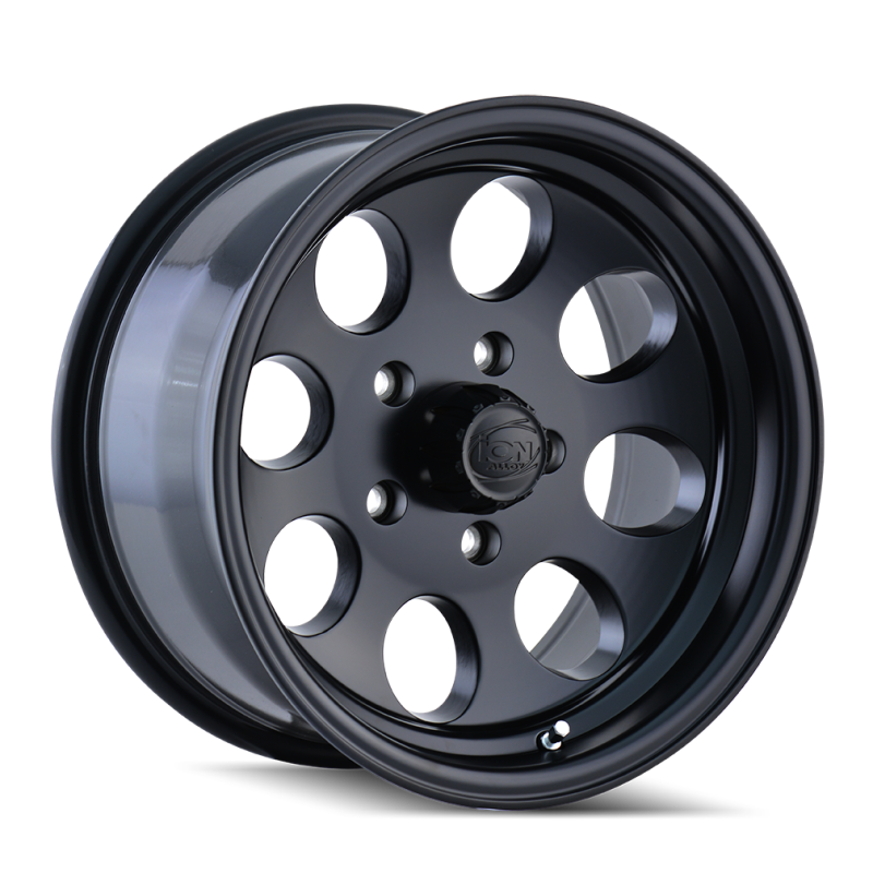 ION Type 171 17x9 / 5x114.3 BP / 0mm Offset / 83.82mm Hub Matte Black Wheel - eliteracefab.com