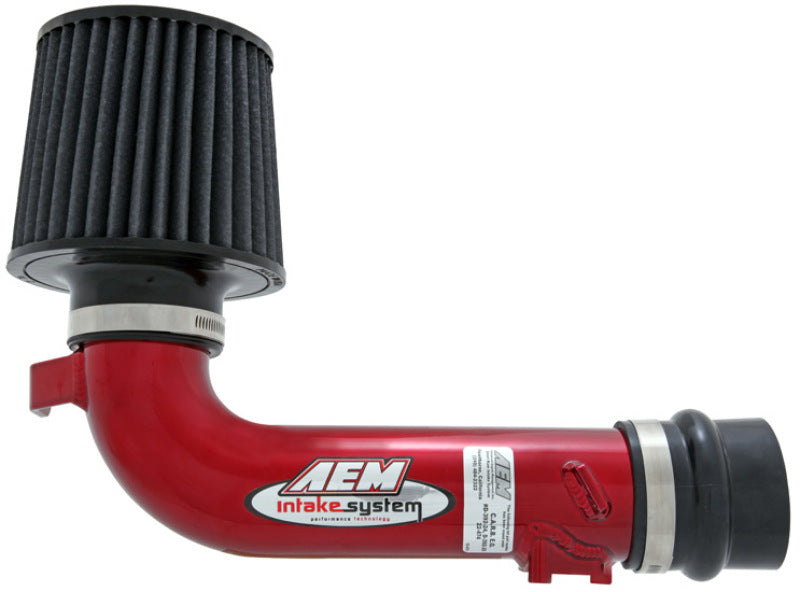 AEM 02-06 WRX/STi Red Short Ram Intake - eliteracefab.com