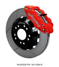 Load image into Gallery viewer, Wilwood Narrow Superlite 6R Front Hat Kit 14.00 Red 63-87 C10 w/ Wilwood Pro Spindles Wilwood