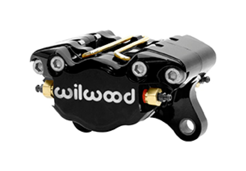Wilwood Caliper-Dynapro Single 3.75in Mount 1.38in Pistons .38in Disc - Black Wilwood