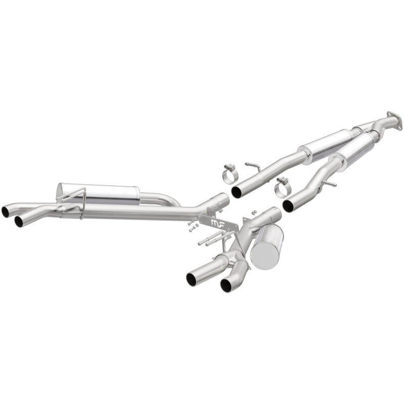 MagnaFlow Cat-Back Competition Exhaust 18-19 Kia Stinger L4-2.0LGAS Quad 2.5in Stainless Tips - eliteracefab.com