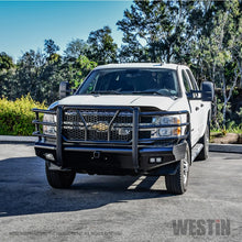 Load image into Gallery viewer, Westin 11-14 Chevrolet Silverado 2500/3500 HDX Bandit Front Bumper - Blk