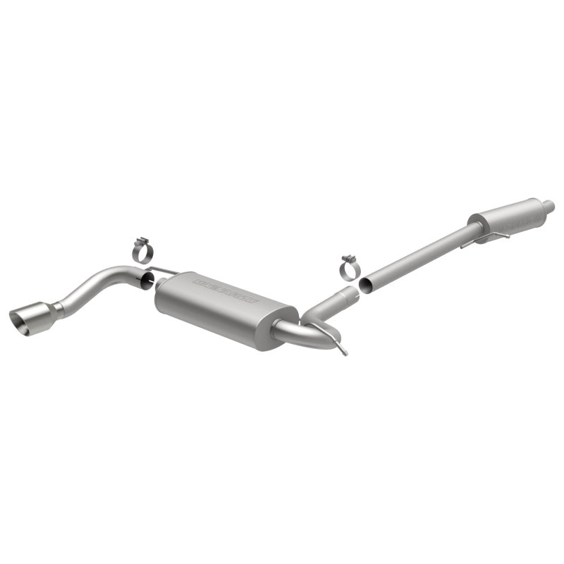 MagnaFlow 10-13 GMC Terrain L4 2.4L Single Straight D/S Rear Exit Stainless Cat Back Perf Exhaust - eliteracefab.com