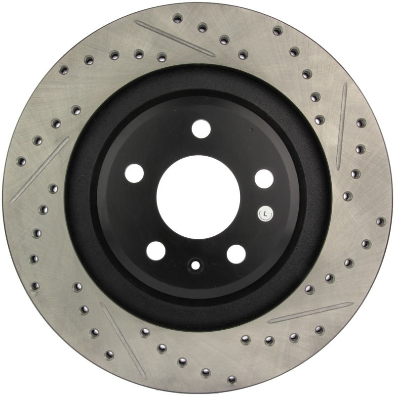 StopTech Slotted & Drilled Sport Brake Rotor - eliteracefab.com