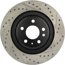 Load image into Gallery viewer, StopTech Slotted &amp; Drilled Sport Brake Rotor - eliteracefab.com