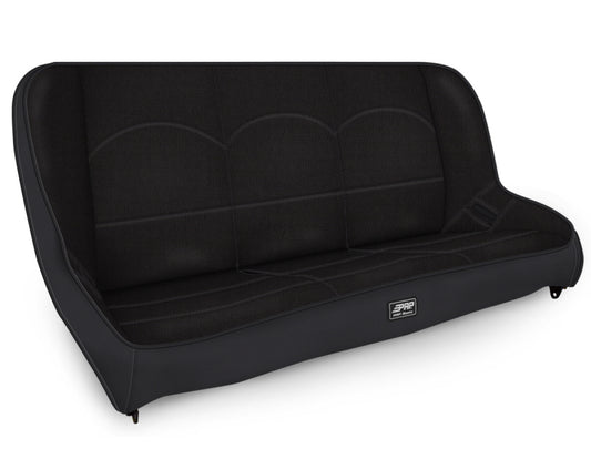 PRP Jeep JKU/JLU Low Back Rear Bench - Black A3610-47-50