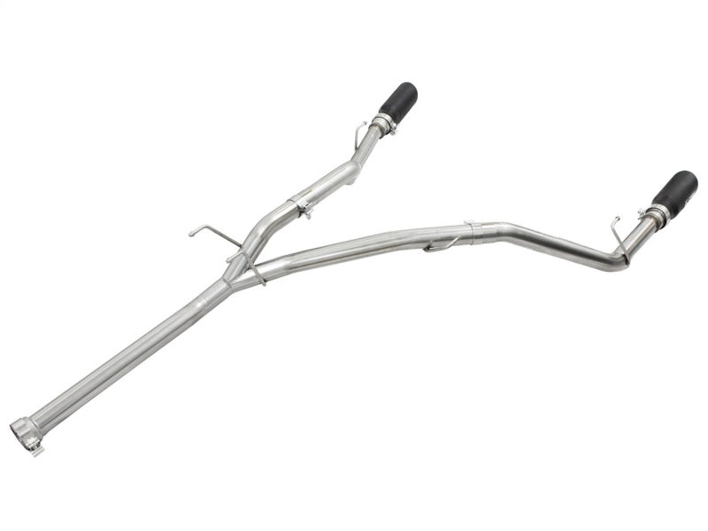 aFe MACHForce XP DPF-Back Exhaust 2.5in SS with Black Tips 2014 Dodge Ram 1500 V6 3.0L EcoDiesel aFe