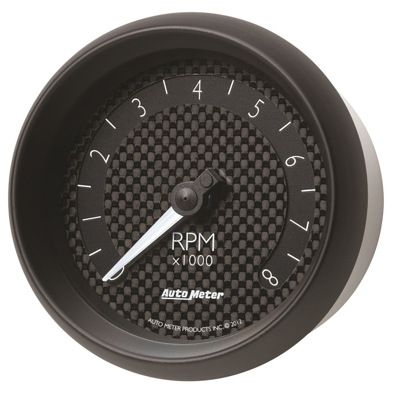 Autometer GT Series 3-3/8in In Dash 8K RPM Tachometer 8097