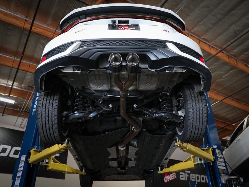 aFe Takeda 2.5in 304SS Cat-Back Exhaust System 17-20 Honda Civic SI Coupe L4-1.5L (t) aFe
