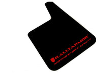 Load image into Gallery viewer, Rally Armor Universal Fit (No Hardware) Motorsport Spec Black UR Mud Flap Red Logo - eliteracefab.com