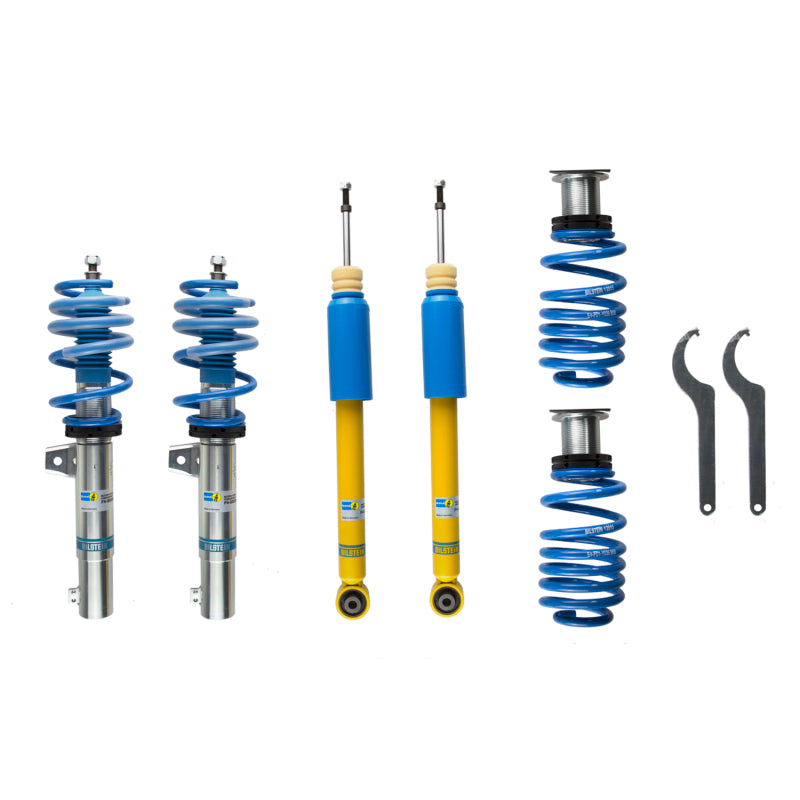 Bilstein B14 (PSS) Front & Rear Performance Sus System 2015 VW Golf w/ 50mm Outside Dia Strut - eliteracefab.com