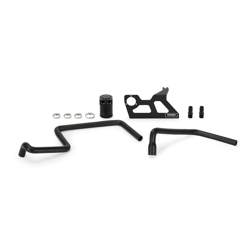 Mishimoto 07-11 Jeep Wrangler JK Baffled Oil Catch Can - Black - eliteracefab.com