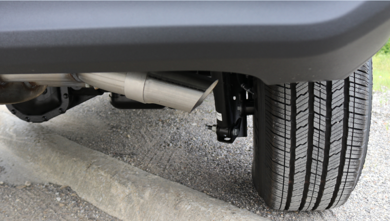 Corsa 18+ Jeep Wrangler JL 2.5in Dual Rear Turn Down Exit Sport Axle-Back Exhaust CORSA Performance