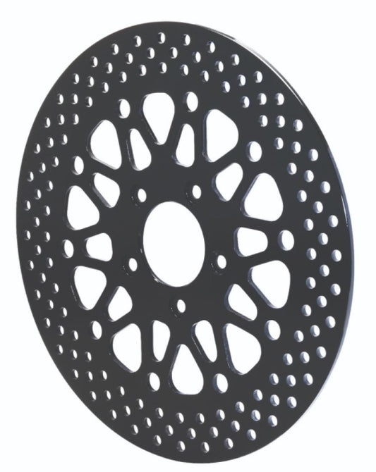 Wilwood Rotor-Rear-H-D Motorcycle 84-99 Black Finish 11.50 x .196 - 5 on 3.25in Wilwood