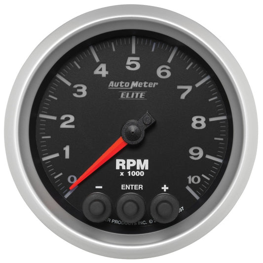 Autometer Street Progressive Shift Light 85.7mm Tachometer 0-10,000 RPM 5697
