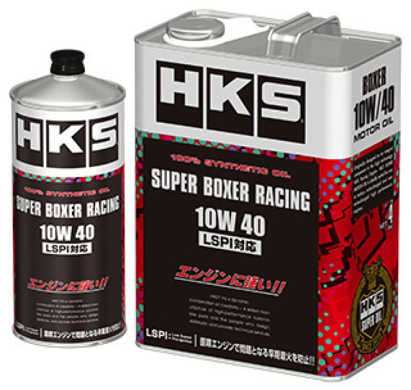 HKS Super Boxing Racing Oil 10W-40 1L (Min Qty 12) HKS