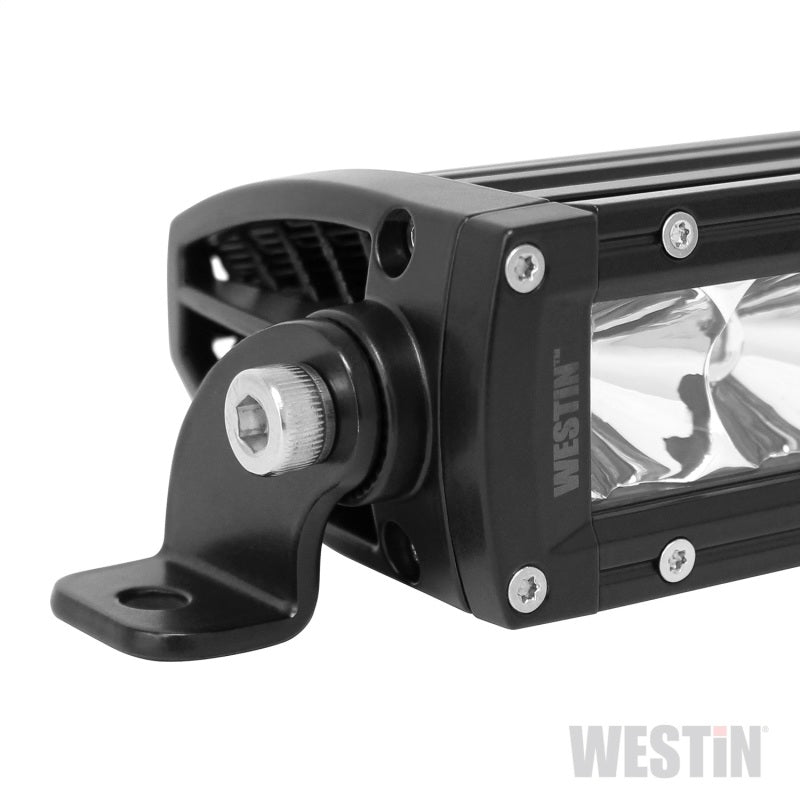 Westin Xtreme LED Light Bar Low Profile Single Row 6 inch Flood w/5W Cree - Black