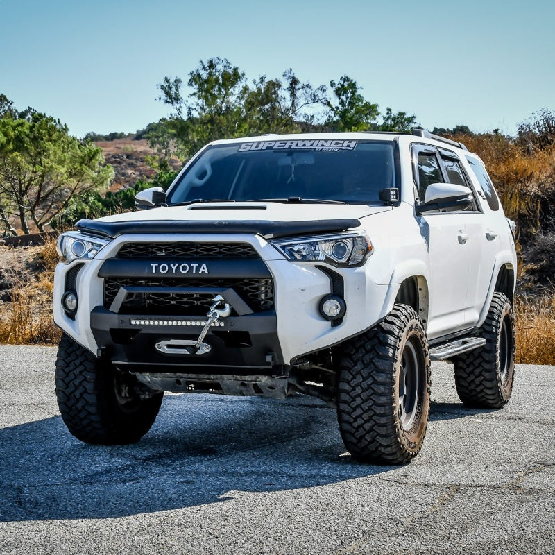 Westin 14-20 Toyota 4Runner Pro-Series Bumper Angular Bull Bar - Textured Black - eliteracefab.com