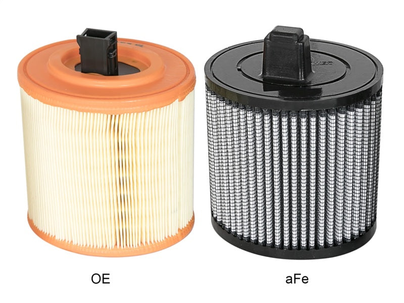 aFe MagnumFLOW Air Filters OER Pro Dry S A/F 16-17 Cadillac ATS-V V6-3.6L (tt) - eliteracefab.com