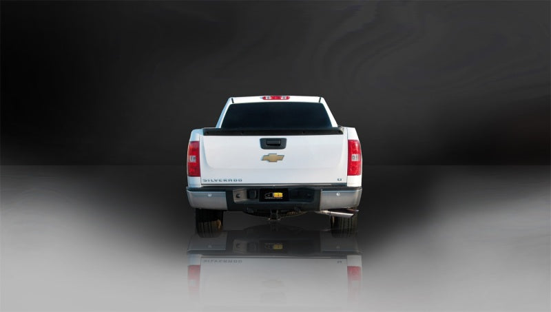 Corsa/dB 07-08 Chevrolet Silverado Reg. Cab/Short Bed 1500 4.8L V8 Polished Sport Cat-Back Exhaust CORSA Performance