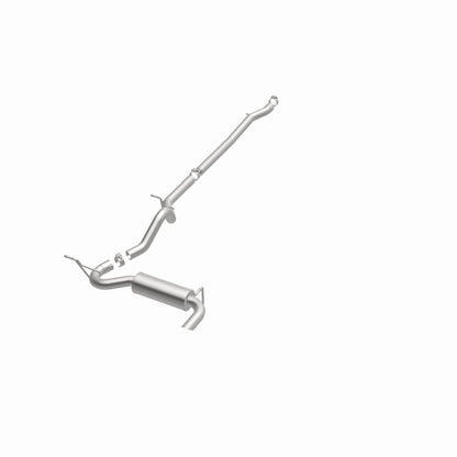 MagnaFlow 12-14 Jeep Wrangler 4dr Single Straight Rear P/S Exit Stainless C/B Performance Exhaust Magnaflow