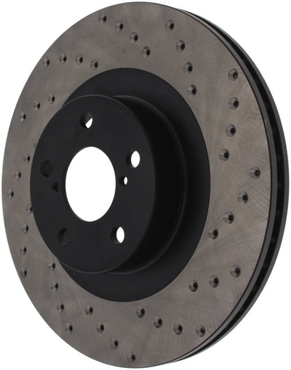 StopTech 02-10 WRX Drilled Left Front Rotor - eliteracefab.com