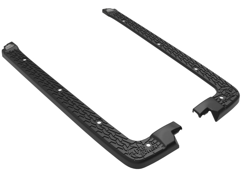 aFe 18-22 Jeep Wrangler JL (4-Door Models w/ 3-Piece Hard-Top Only) Terra Guard Tub Rail Covers - eliteracefab.com