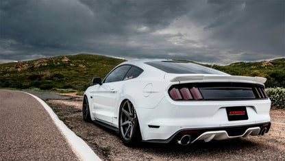 Corsa 2015 Ford Mustang GT 5.0 3in Cat Back Exhaust Polish Dual Tips (Sport) - eliteracefab.com